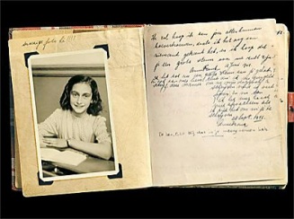The first page of the diary, which Anne Frank receives for her thirteenth birthday on 12 June 1942